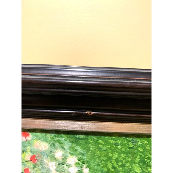 Original Oil Painting Framed & Matted Of Van Gogh's Hospital France By Mary Ples - Picture 6 of 11